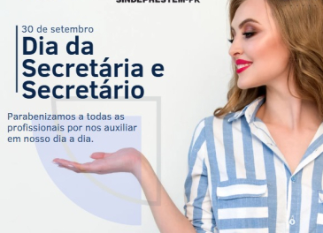 30 de Setembro Dia do Secret&aacute;rio e Secret&aacute;ria.